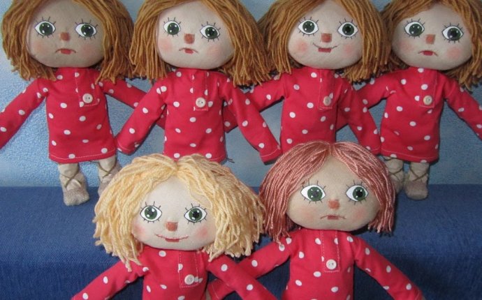 Интерьерные куклы Кузнецовой Евгении: Мастер-класс и выкройка