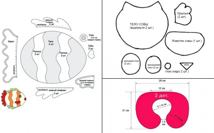 Подушки своими руками: выкройки, фото, схемы, видео