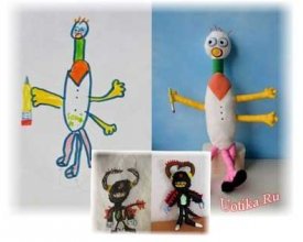 igrushki_s_risunkov игрушки с рисунков