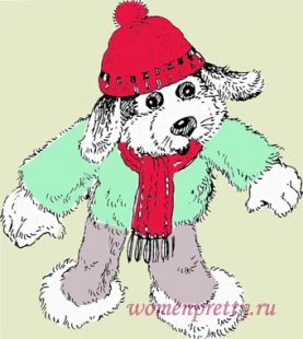 мягкая игрушка собачка