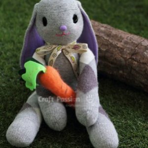 Шьем очаровательного пасхального зайца своими руками