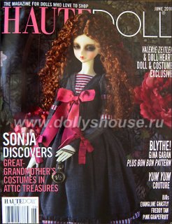 журнал о куклах HauteDoll BJD модные куклы